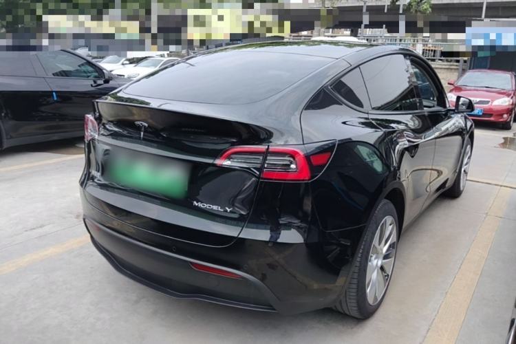 Used Tesla Model Y 2022 Revised Version Rear-Wheel Drive Rear Right 45 Deg