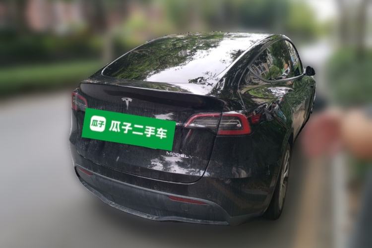Used Tesla Model Y 2022 Revised Version Rear-Wheel Drive Rear Right 45 Deg