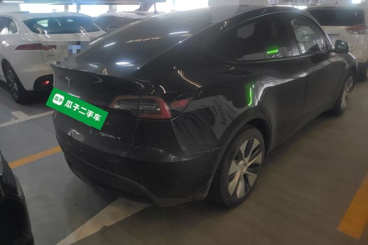 Used Tesla Model Y 2022 Rear-Wheel-Drive Version Rear Right 45 Deg