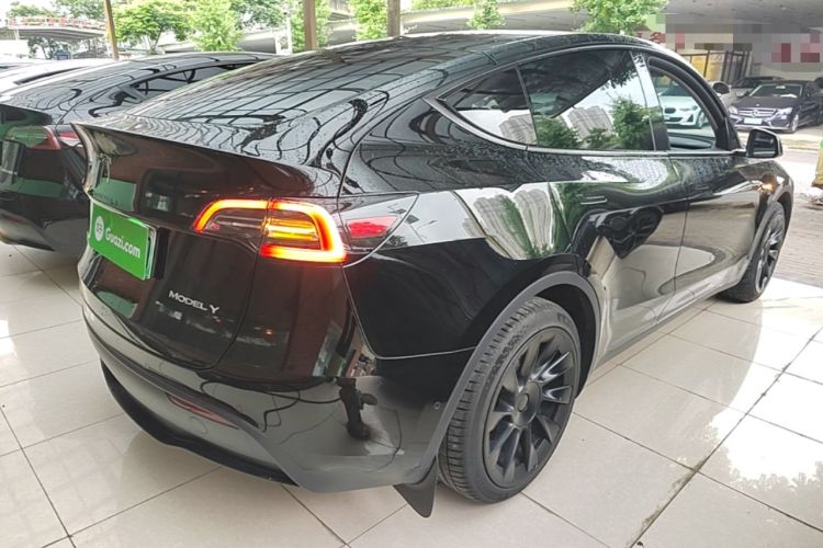 Used Tesla Model Y 2022 Revised Version Rear-Wheel Drive Rear Right 45 Deg