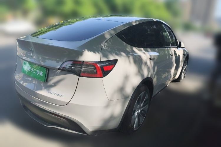 Used Tesla Model Y 2022 Revised Version Rear-Wheel Drive Rear Right 45 Deg