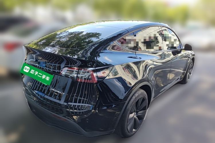 Used Tesla Model Y 2022 Revised Version Rear-Wheel Drive Rear Right 45 Deg