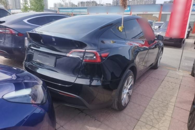 Used Tesla Model Y 2022 Revised Version Long-Range All-Wheel Drive Rear Right 45 Deg