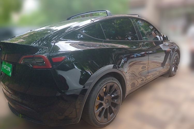 Used Tesla Model Y 2022 Revised Version Rear-Wheel Drive Rear Right 45 Deg