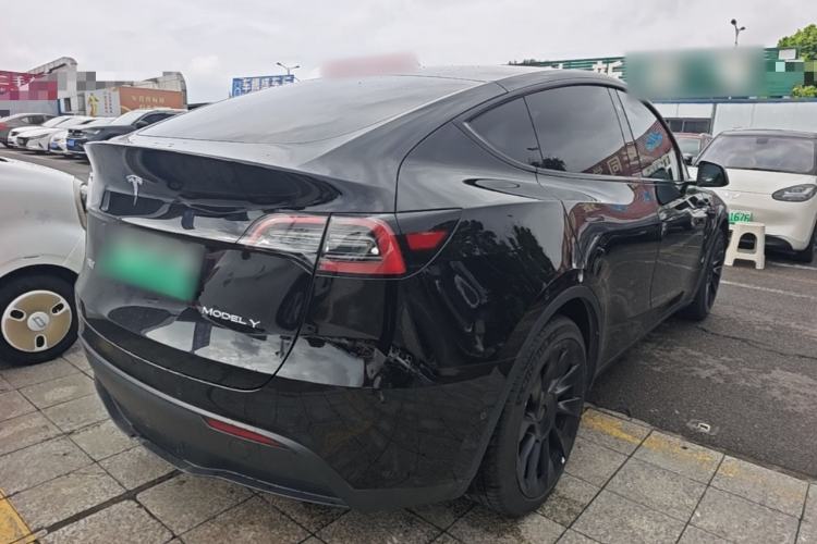 Used Tesla Model Y 2022 Revised Version Rear-Wheel Drive Rear Right 45 Deg