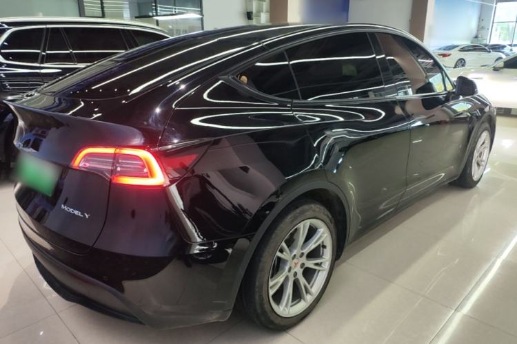 Used Tesla Model Y 2022 Revised Version Rear-Wheel Drive Rear Right 45 Deg