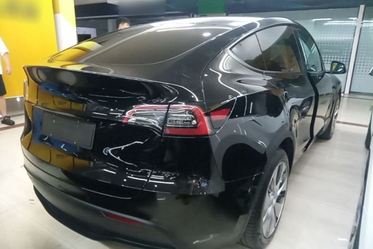 Used Tesla Model Y 2022 Revised Version Rear-Wheel Drive Rear Right 45 Deg