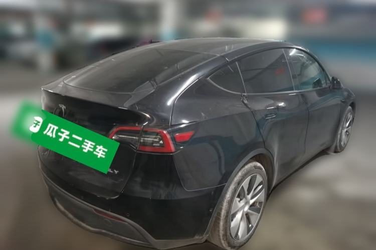 Used Tesla Model Y 2022 Revised Version Rear-Wheel Drive Rear Right 45 Deg