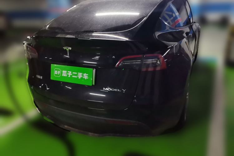 Used Tesla Model Y 2022 Revised Version Rear-Wheel Drive Rear Right 45 Deg