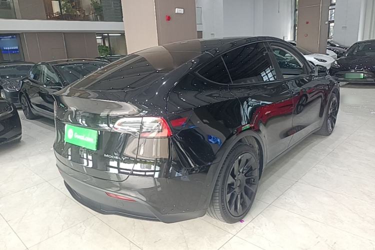 Used Tesla Model Y 2022 Revised Version Rear-Wheel Drive Rear Right 45 Deg