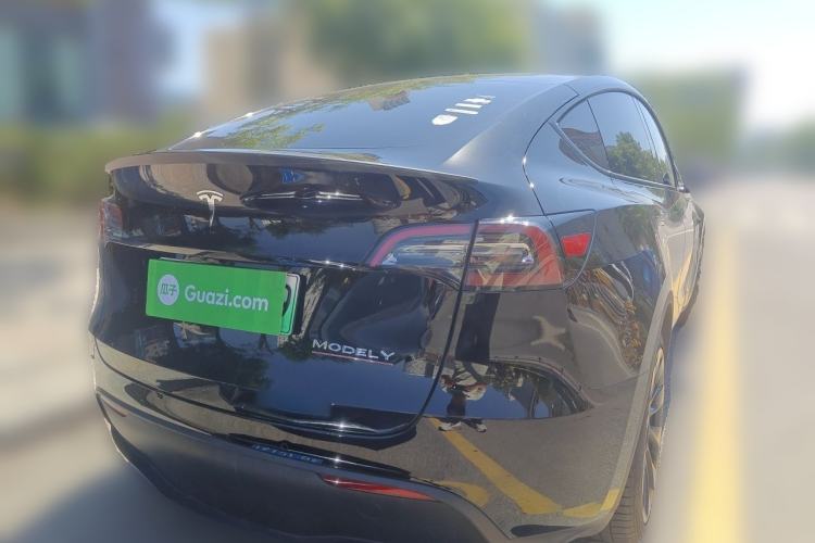 Used Tesla Model Y 2022 Revised Version Rear-Wheel Drive Rear Right 45 Deg