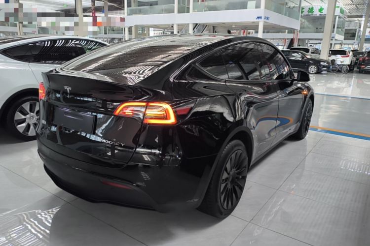 Used Tesla Model Y 2022 Long-Range All-Wheel-Drive Version Rear Right 45 Deg