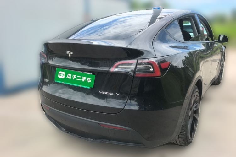 Used Tesla Model Y 2022 Revised Version Rear-Wheel Drive Rear Right 45 Deg