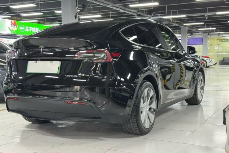 Used Tesla Model Y 2022 Revised Version Rear-Wheel Drive Rear Right 45 Deg