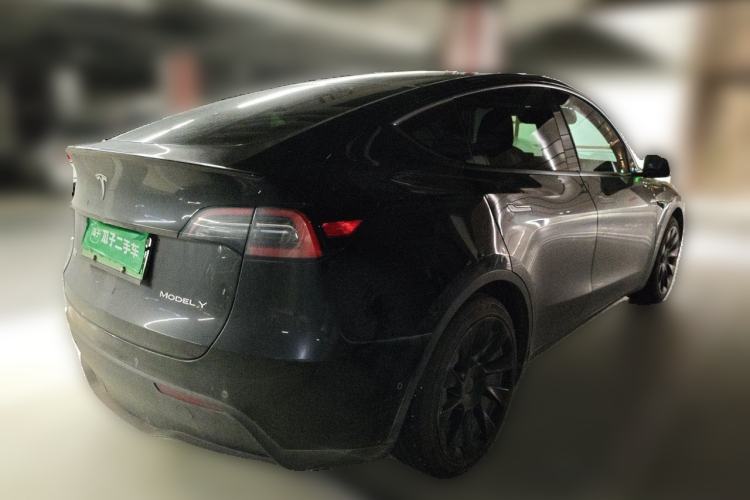 Used Tesla Model Y 2022 Revised Version Rear-Wheel Drive Rear Right 45 Deg