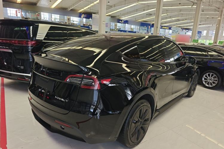 Used Tesla Model Y 2022 Revised Version Long-Range All-Wheel Drive Rear Right 45 Deg