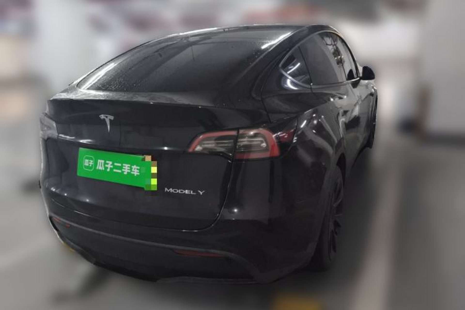 Used Tesla Model Y 2022 Rear-Wheel-Drive Version Rear Right 45 Deg