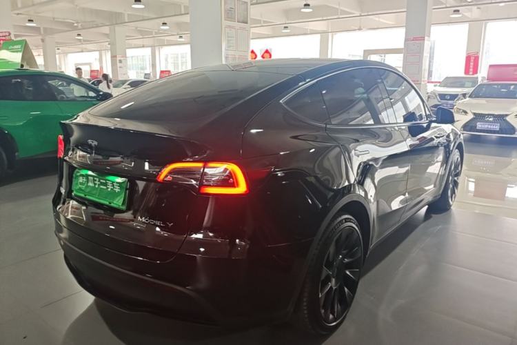 Used Tesla Model Y 2022 Revised Version Rear-Wheel Drive Rear Right 45 Deg