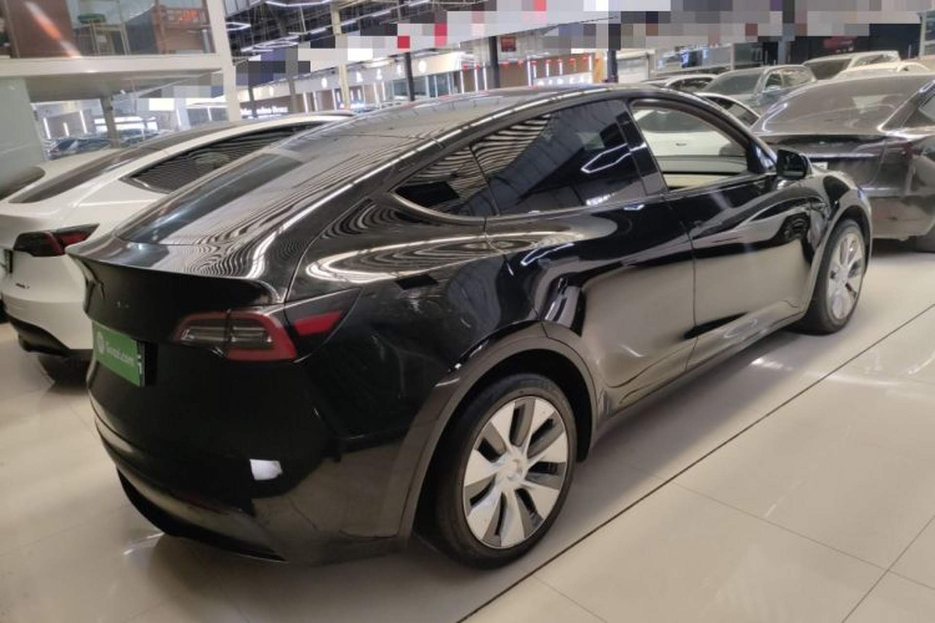 Used Tesla Model Y 2022 Revised Version Rear-Wheel Drive Rear Right 45 Deg