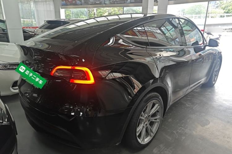 Used Tesla Model Y 2022 Revised Version Rear-Wheel Drive Rear Right 45 Deg