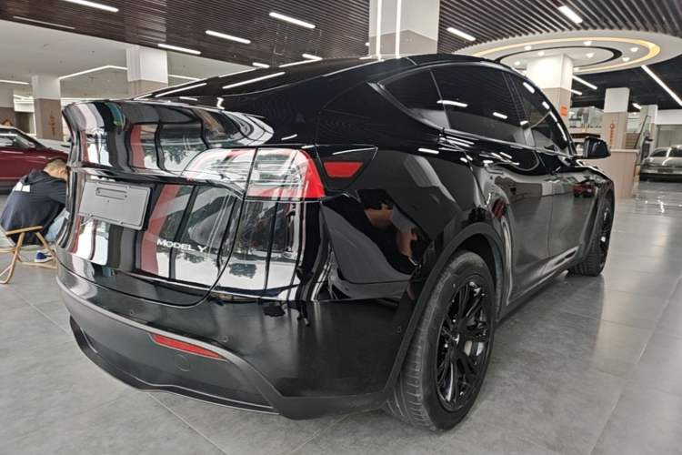 Used Tesla Model Y 2022 Revised Version Rear-Wheel Drive Rear Right 45 Deg