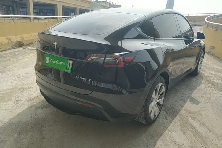 Used Tesla Model Y 2022 Revised Version Rear-Wheel Drive Rear Right 45 Deg