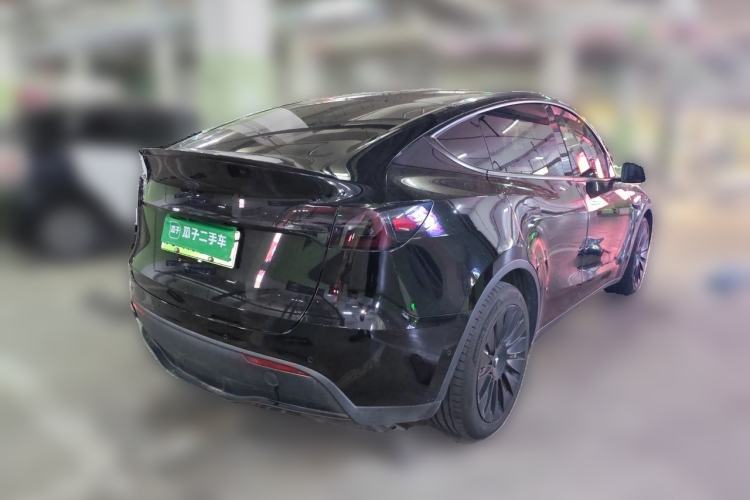 Used Tesla Model Y 2022 Long-Range All-Wheel-Drive Version Rear Right 45 Deg