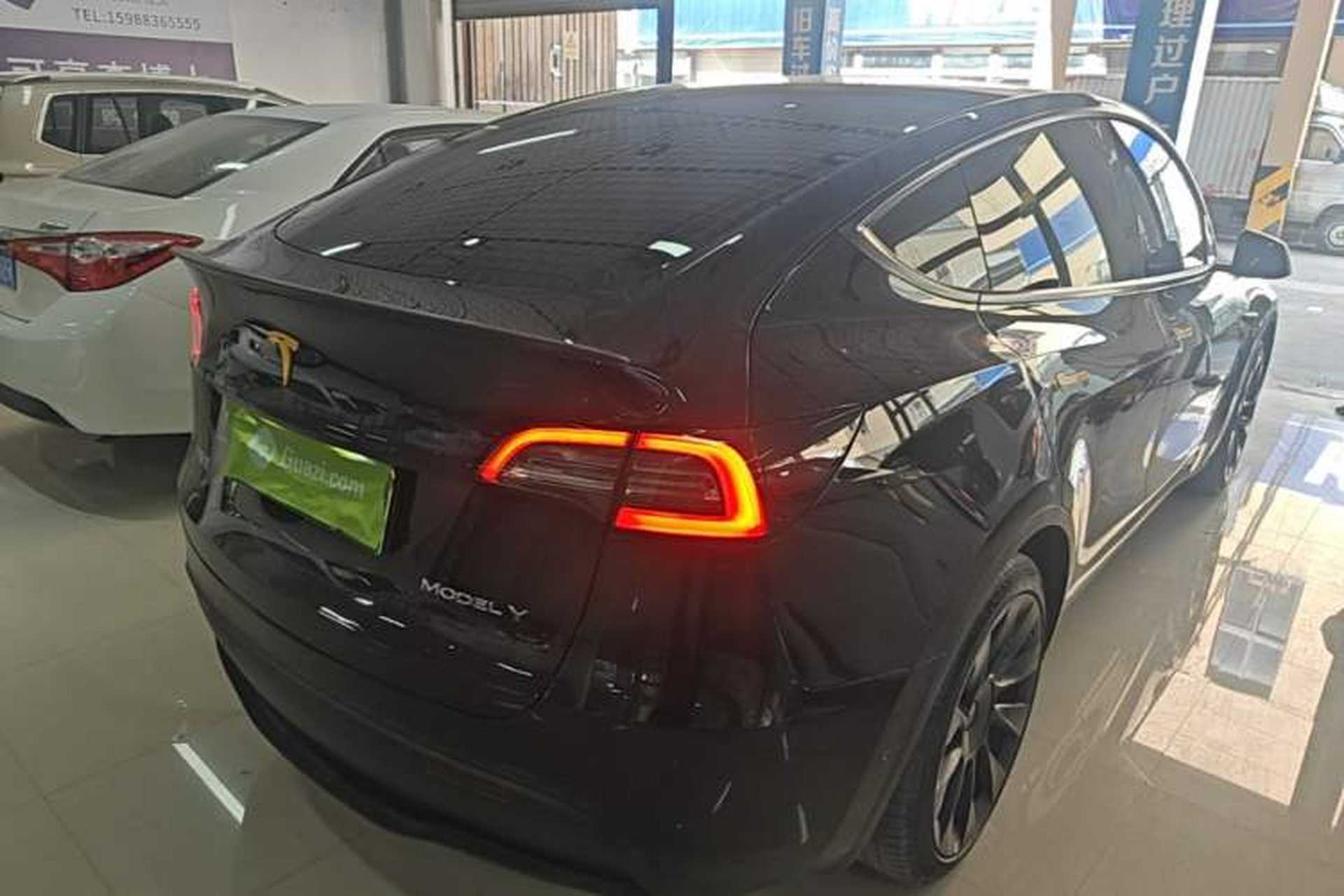 Used Tesla Model Y 2022 Revised Version Rear-Wheel Drive Rear Right 45 Deg