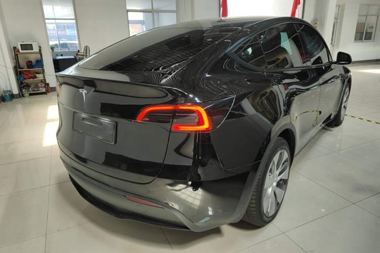 Used Tesla Model Y 2022 Revised Version Rear-Wheel Drive Rear Right 45 Deg
