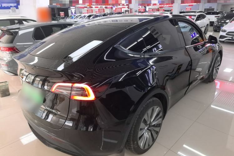 Used Tesla Model Y 2022 Revised Version Rear-Wheel Drive Rear Right 45 Deg
