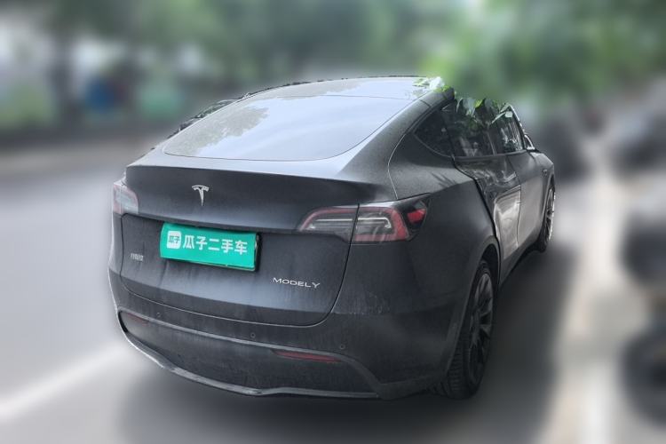 Used Tesla Model Y 2022 Revised Version Rear-Wheel Drive Rear Right 45 Deg