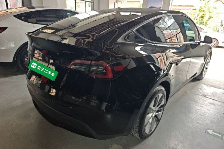 Used Tesla Model Y 2022 Revised Version Rear-Wheel Drive Rear Right 45 Deg