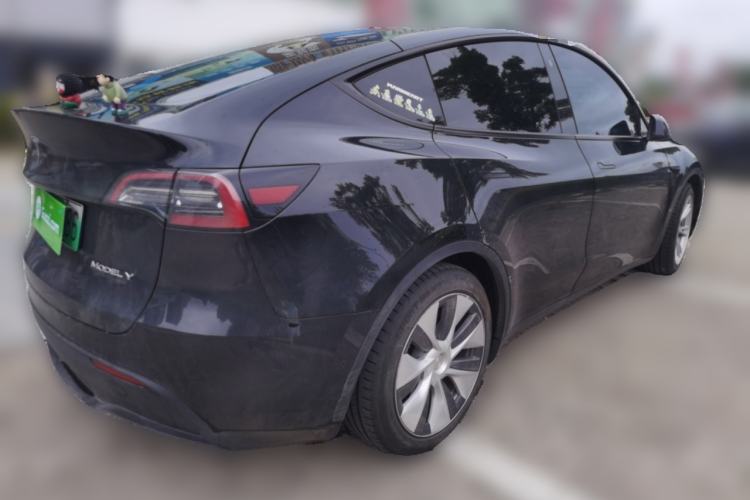 Used Tesla Model Y 2022 Revised Version Rear-Wheel Drive Rear Right 45 Deg