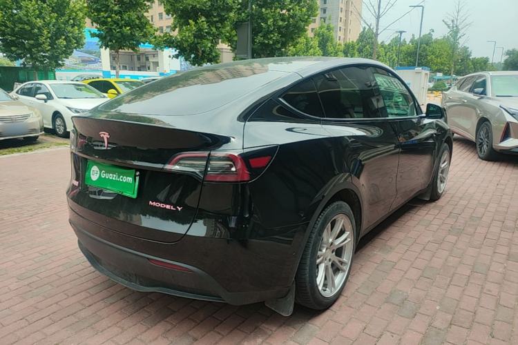 Used Tesla Model Y 2022 Revised Version Rear-Wheel Drive Rear Right 45 Deg