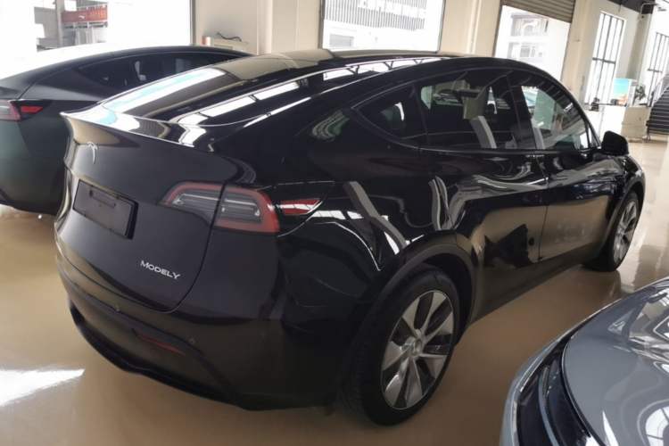 Used Tesla Model Y 2022 Revised Version Rear-Wheel Drive Rear Right 45 Deg