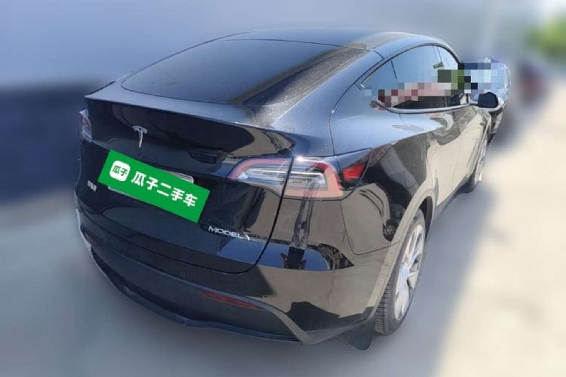 Used Tesla Model Y 2022 Rear-Wheel-Drive Version Rear Right 45 Deg