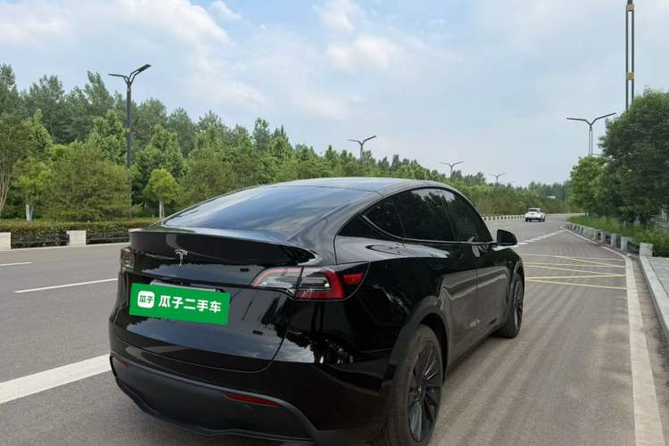 Used Tesla Model Y 2022 Revised Version Rear-Wheel Drive Rear Right 45 Deg