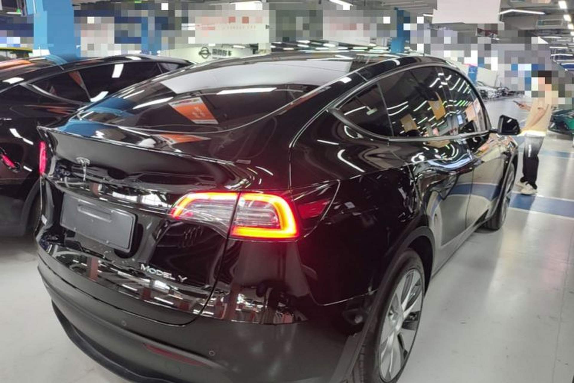 Used Tesla Model Y 2022 Revised Version Rear-Wheel Drive Rear Right 45 Deg