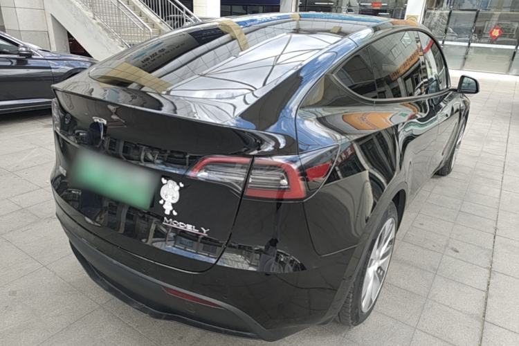 Used Tesla Model Y 2022 Revised Version Rear-Wheel Drive Rear Right 45 Deg