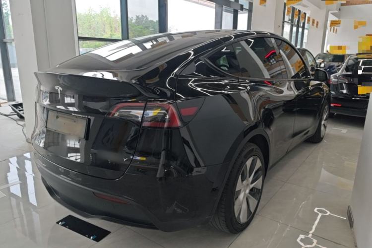 Used Tesla Model Y 2022 Revised Version Long-Range All-Wheel Drive Rear Right 45 Deg