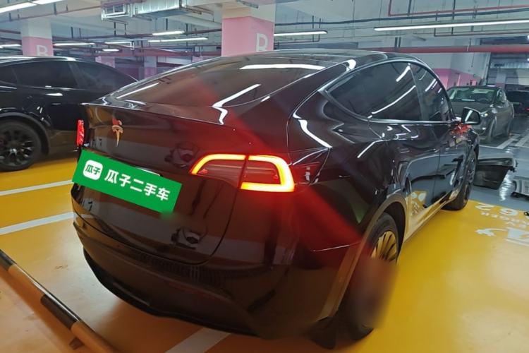 Used Tesla Model Y 2022 Revised Version Rear-Wheel Drive Rear Right 45 Deg