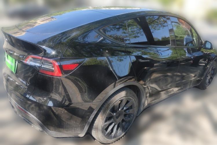 Used Tesla Model Y 2022 Revised Version Rear-Wheel Drive Rear Right 45 Deg
