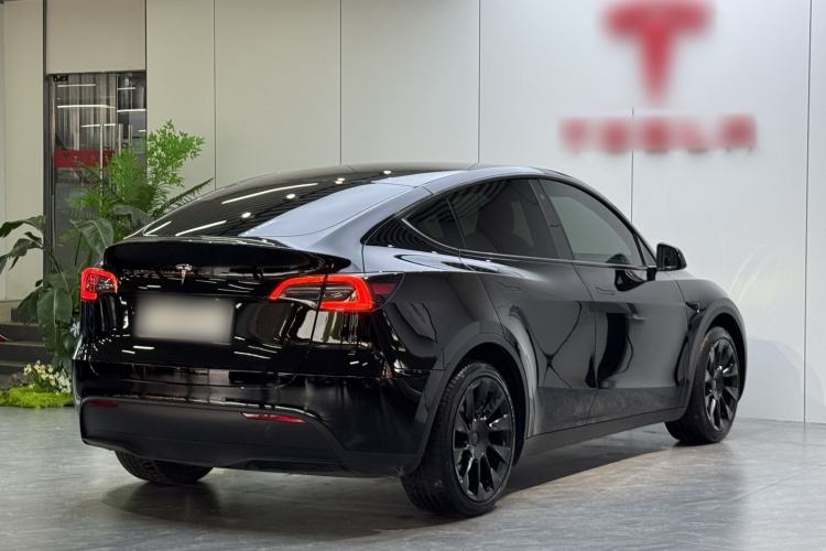 Used Tesla Model Y 2022 Revised Version Rear-Wheel Drive Rear Right 45 Deg