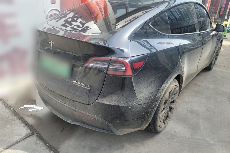 Used Tesla Model Y 2022 Rear-Wheel-Drive Version Rear Right 45 Deg