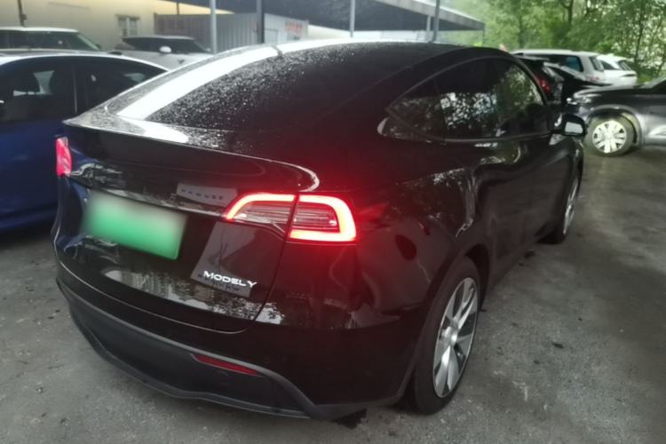 Used Tesla Model Y 2022 Revised Version Rear-Wheel Drive Rear Right 45 Deg