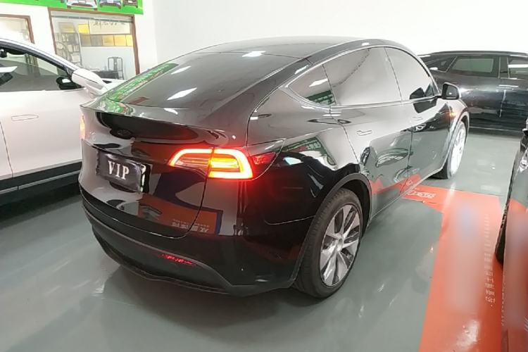 Used Tesla Model Y 2022 Revised Version Rear-Wheel Drive Rear Right 45 Deg