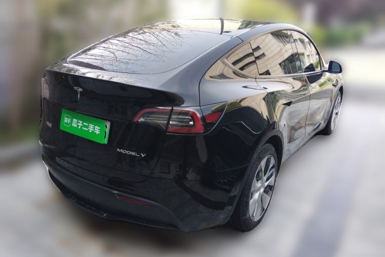 Used Tesla Model Y 2022 Revised Version Rear-Wheel Drive Rear Right 45 Deg