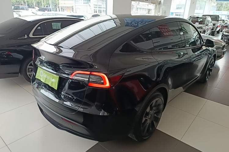 Used Tesla Model Y 2022 Revised Version Rear-Wheel Drive Rear Right 45 Deg