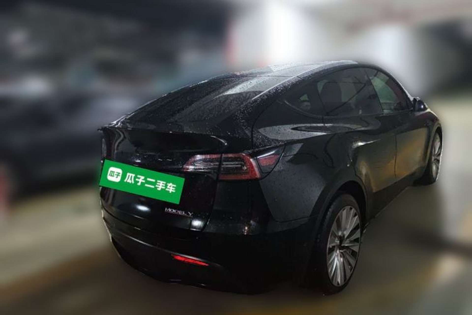 Used Tesla Model Y 2022 Revised Version Rear-Wheel Drive Rear Right 45 Deg