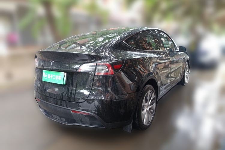 Used Tesla Model Y 2022 Rear-Wheel-Drive Version Rear Right 45 Deg